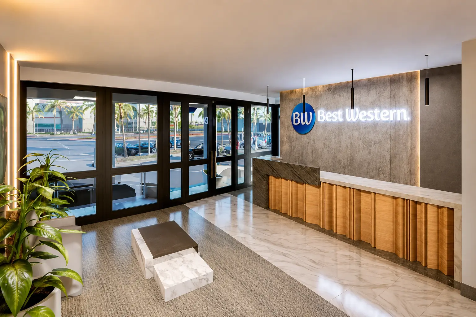 Office Reception View - Architecture Visualization visualization screenshot 1